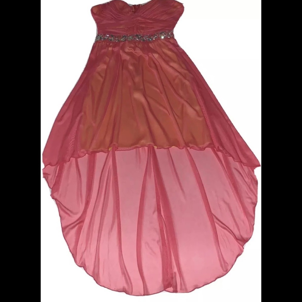 Womens Prom Dress High Low Formal Homecoming Dress